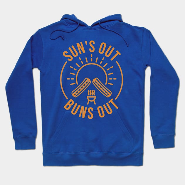 Sun’s Out Buns Out Hoodie by PunchiDesign